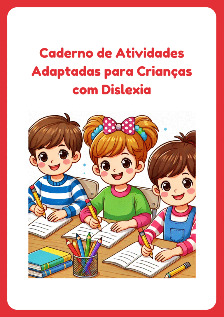 Cópia de Caderno de Atividades Adaptadas para Crianças com Dislexia
