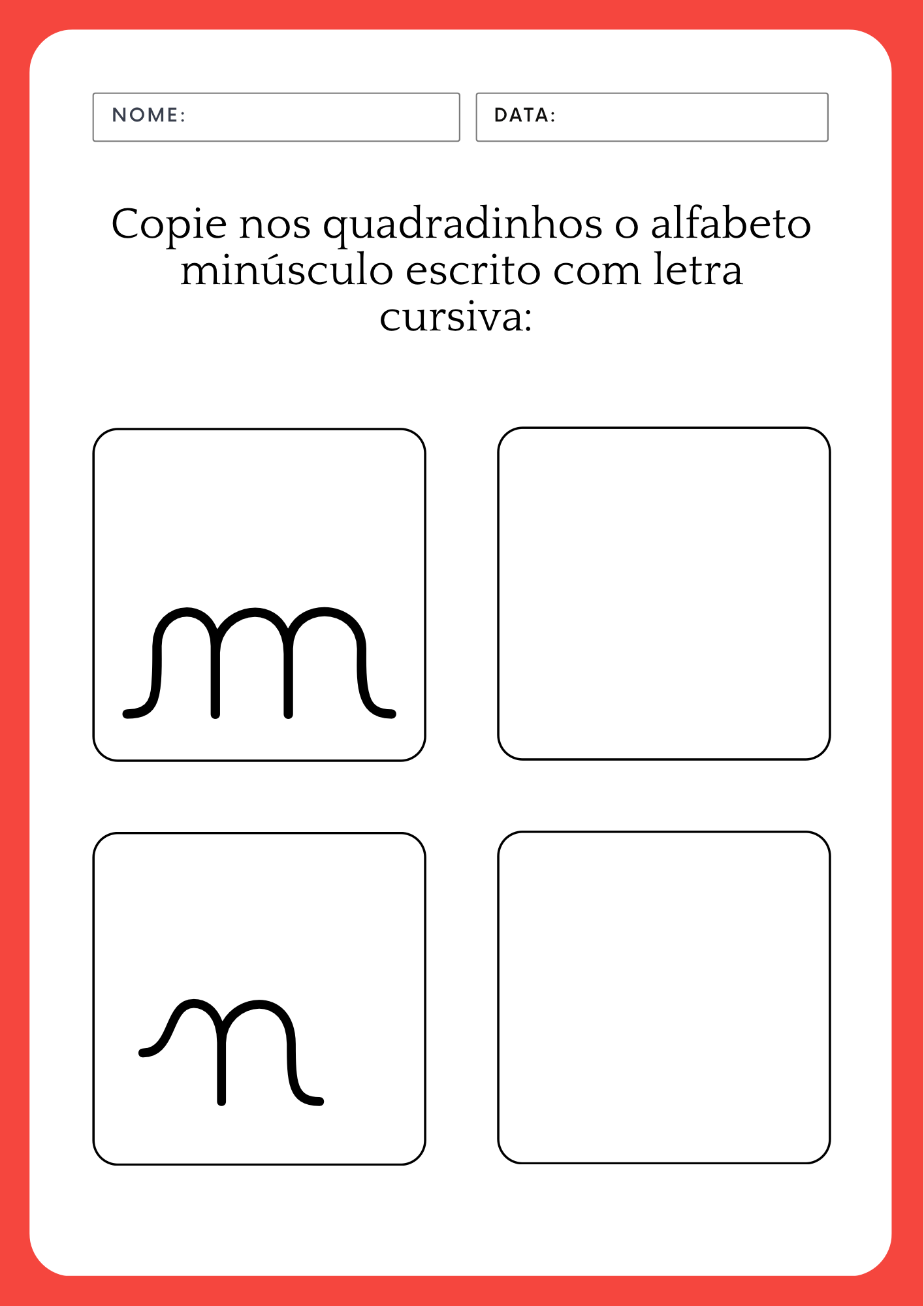 Cópia de Caderno de Letra Cursiva - 8